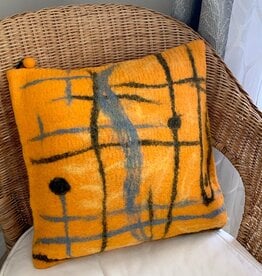 Nepal Cushion Cover Spice Felt - Nepal