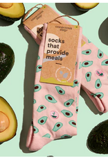 India Socks That Provide Meals Avocado M -India