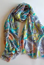 India Scarf Swirling - India