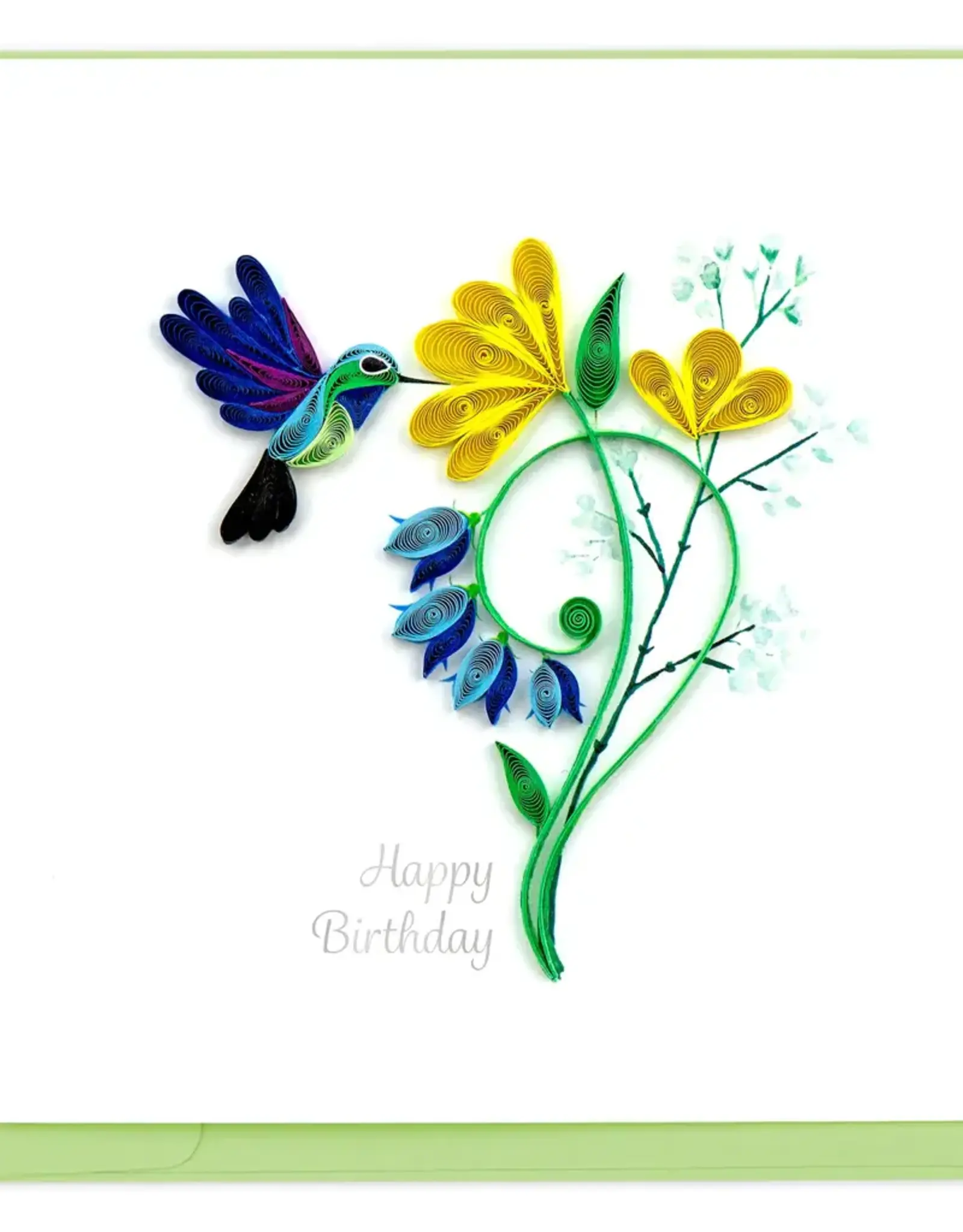 Vietnam Quilling Card Birthday Hummingbird - Vietnam