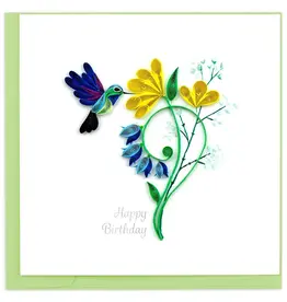 Vietnam Quilling Card Birthday Hummingbird - Vietnam