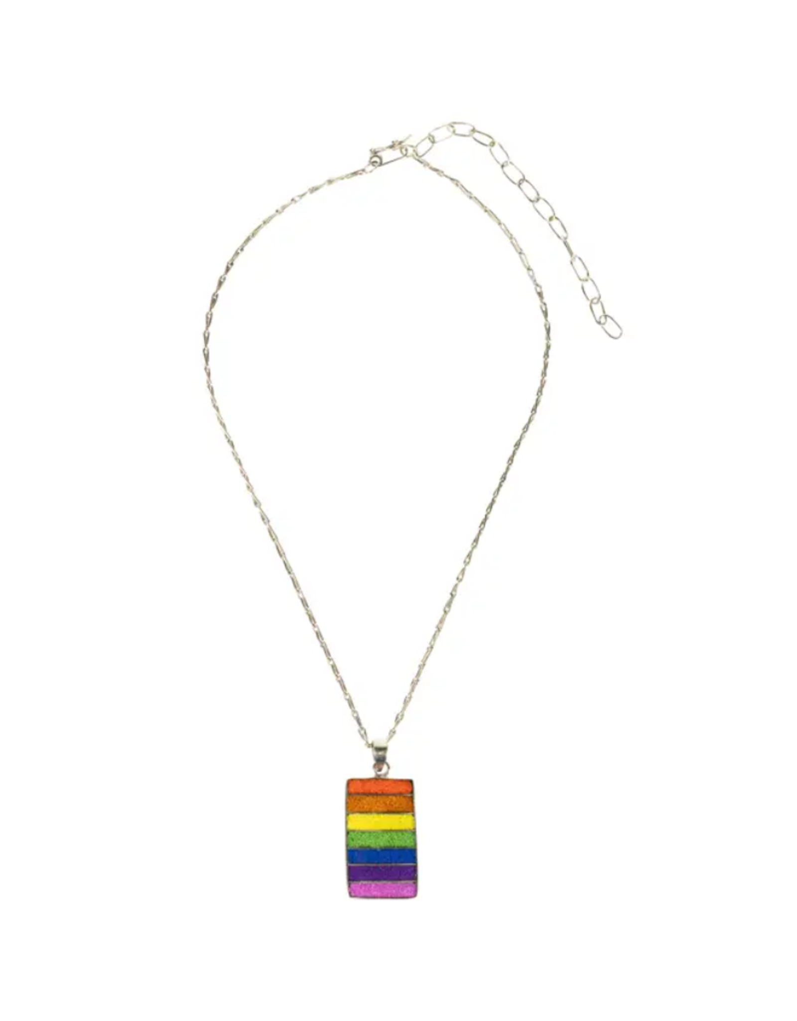 Peru Necklace Rainbow Banner - Peru