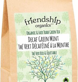 Tea Decaf Green Mint Sachets Twin Pack Friendship Organics