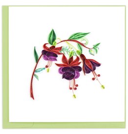 Vietnam Quilling Card Fuschia - Vietnam