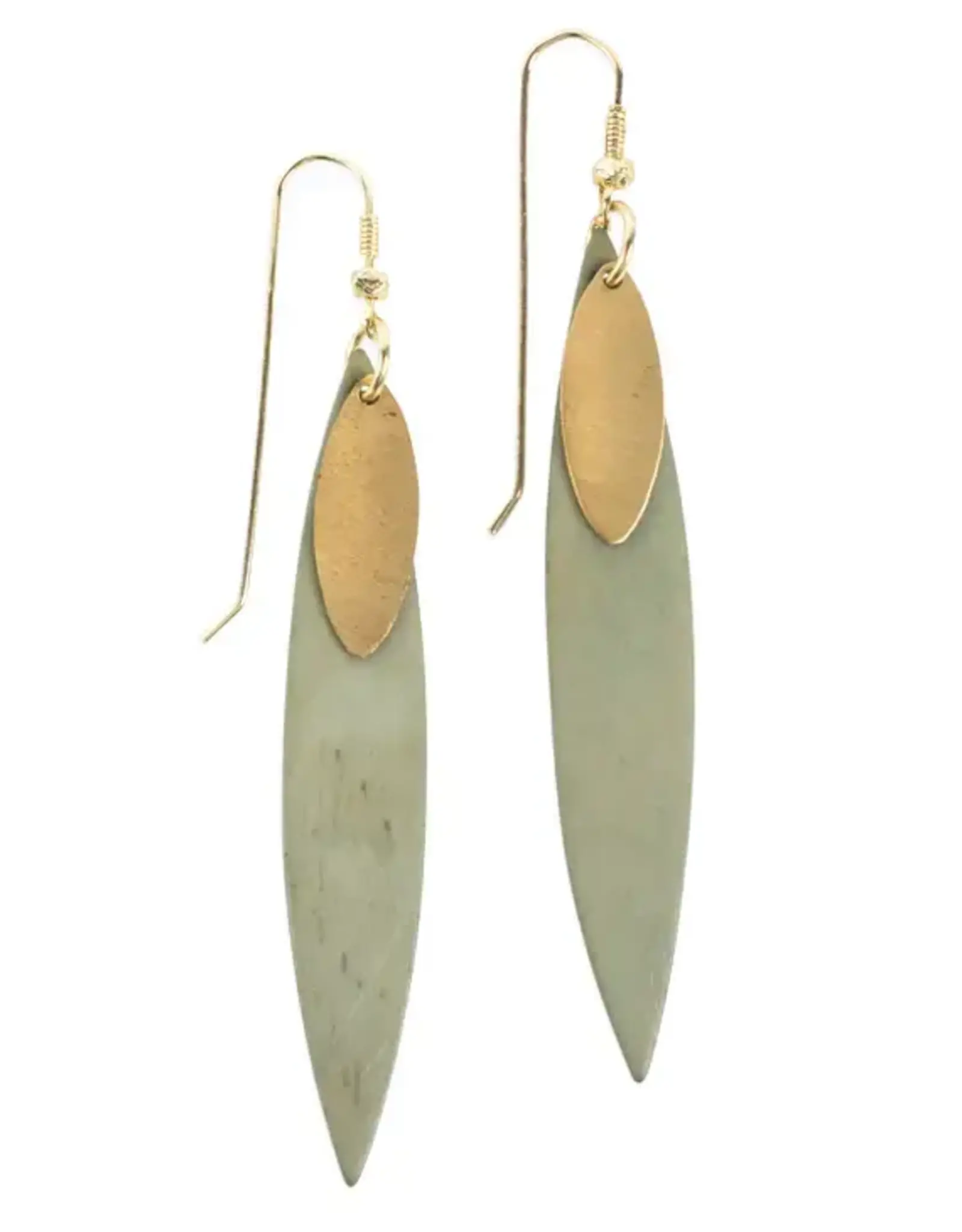 India Earrings Delicate Edge - India