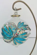 Egypt Ornament Turquoise Butterfly Blown Glass - Egypt