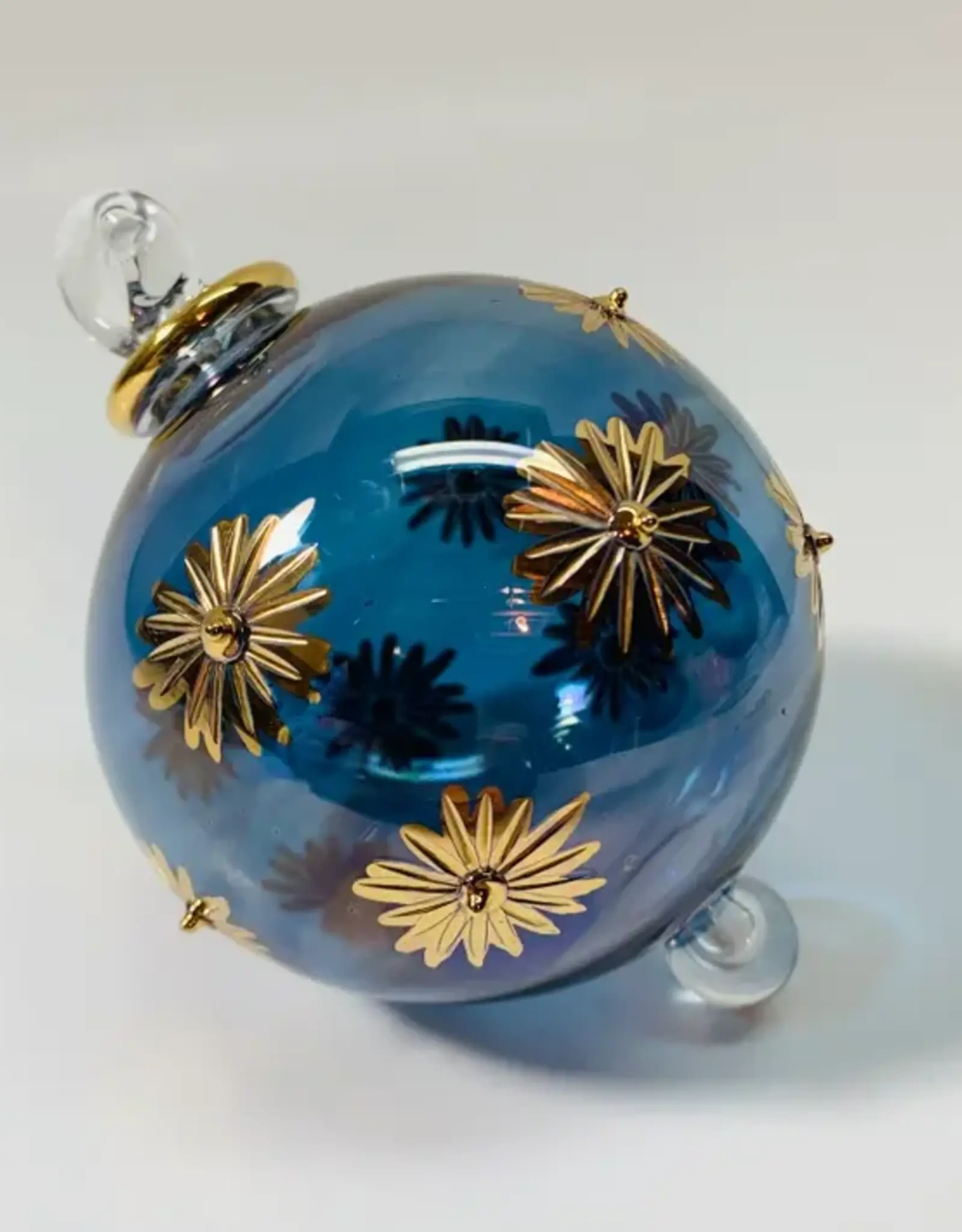 Egypt Ornament Starry Sky Blue Blown Glass - Egypt