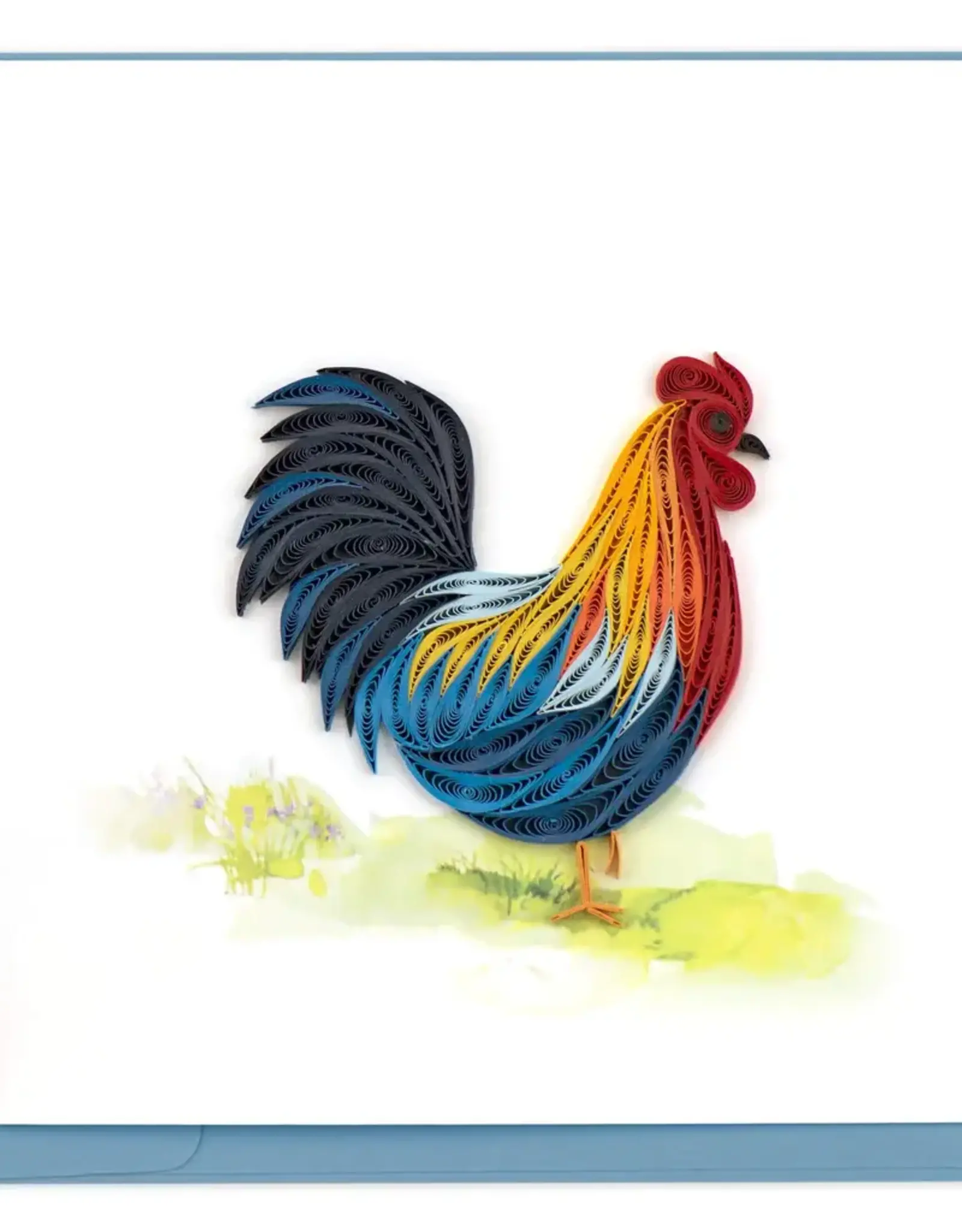 Vietnam Quilling Card Rooster - Vietnam