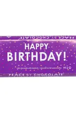 Canada Happy Birthday! Chocolate Bar (92g) Milk Chocolate/Hazelnut
