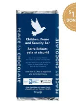 Canada Children, Peace & Security Bar (92 g) Dark/Maple - Peace by Chocolate