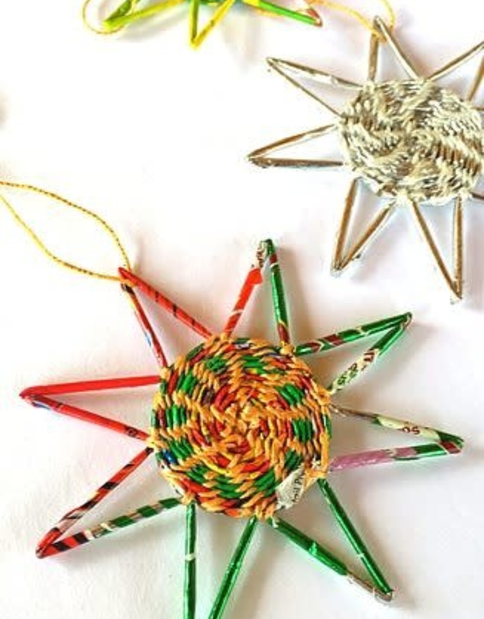 Nepal Ornament Gum Wrapper Star - Nepal