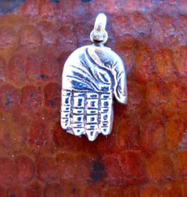 Nepal Pendant Small Sterling Hand Charm - Nepal