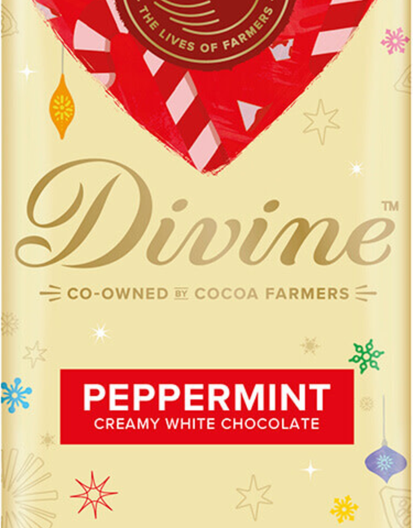 Ghana Divine White Chocolate Peppermint 85g
