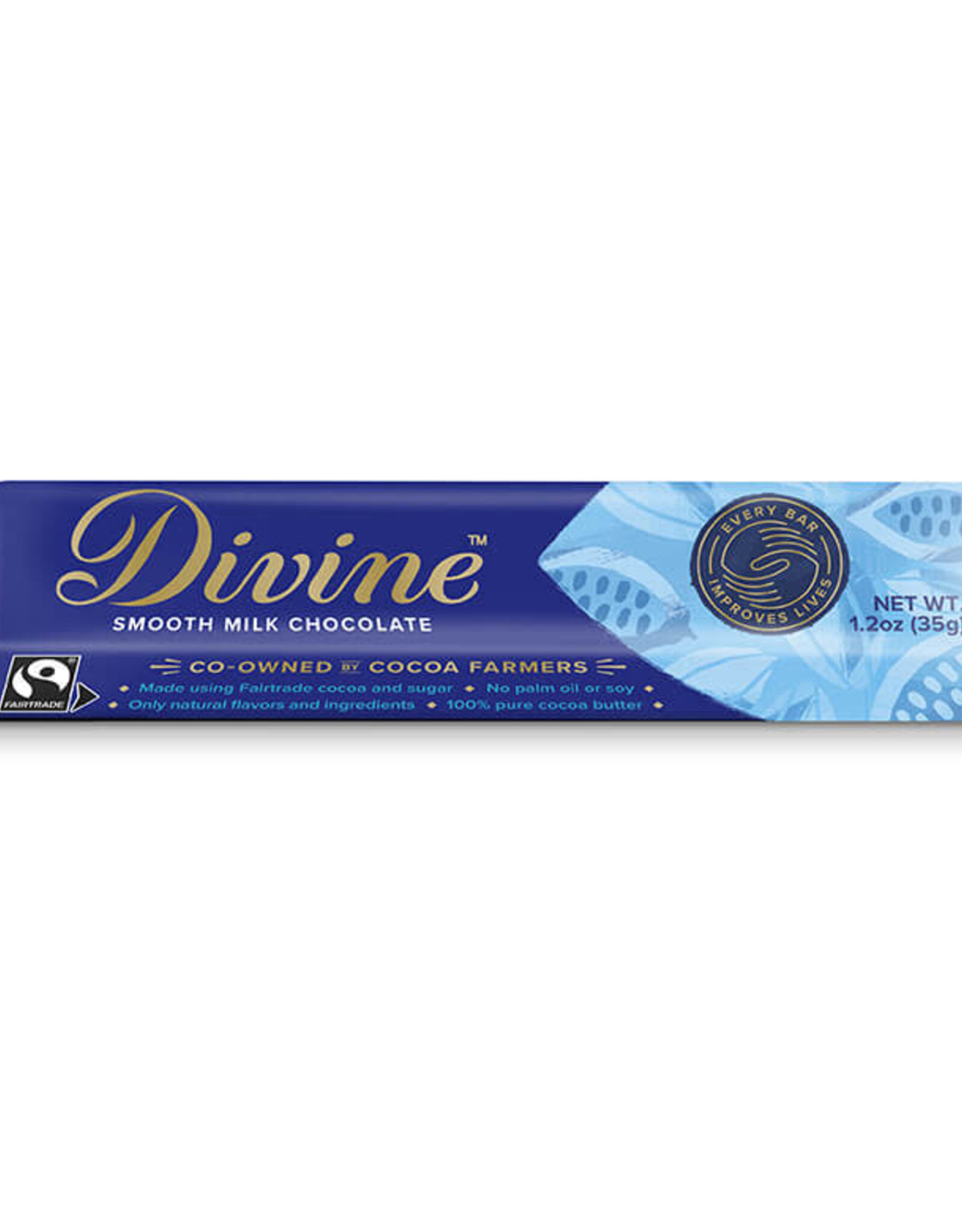 Ghana Divine Chocolate Milk Snack Bar