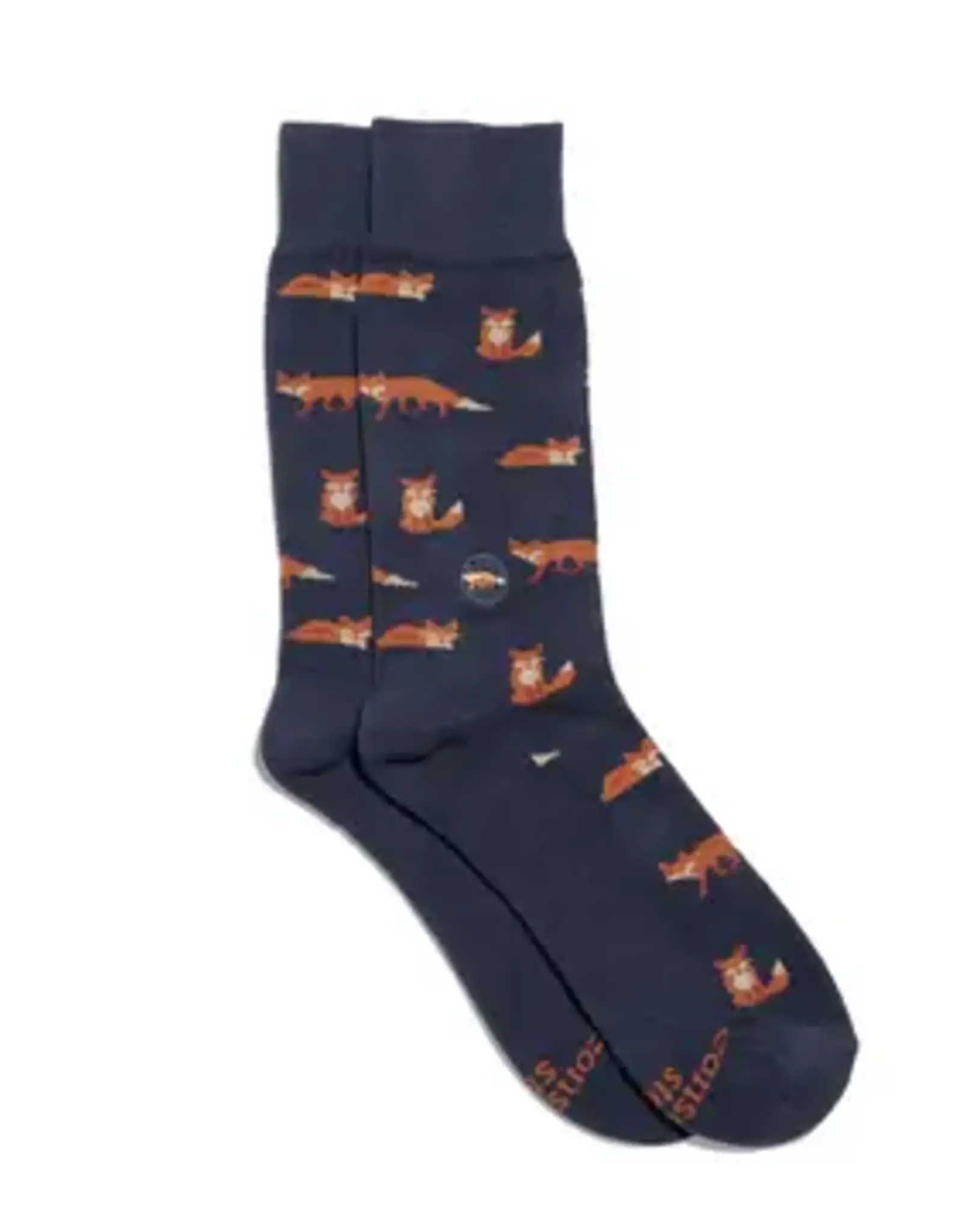 India Socks That Protect Foxes S - India