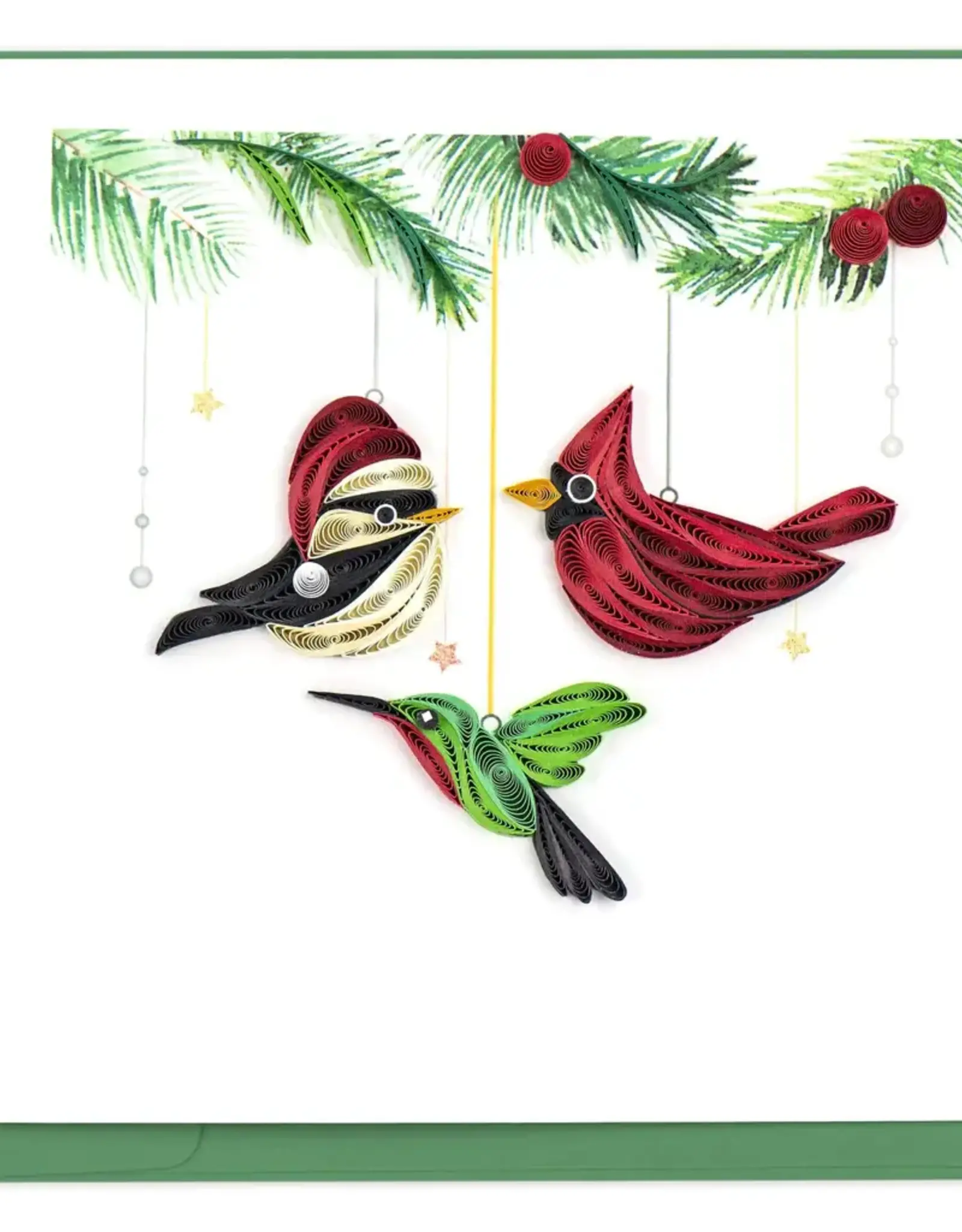 Vietnam Quilling Card Holiday Bird Ornaments - Vietnam