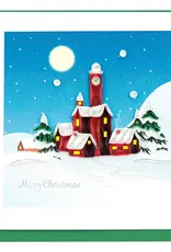 Vietnam Quilling Card Santa's Village Merry Christmas - Vietnam