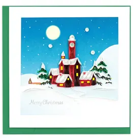 Vietnam Quilling Card Santa's Village Merry Christmas - Vietnam Vietnam Quilling Card Santa's Village Merry Christmas - Vietnam