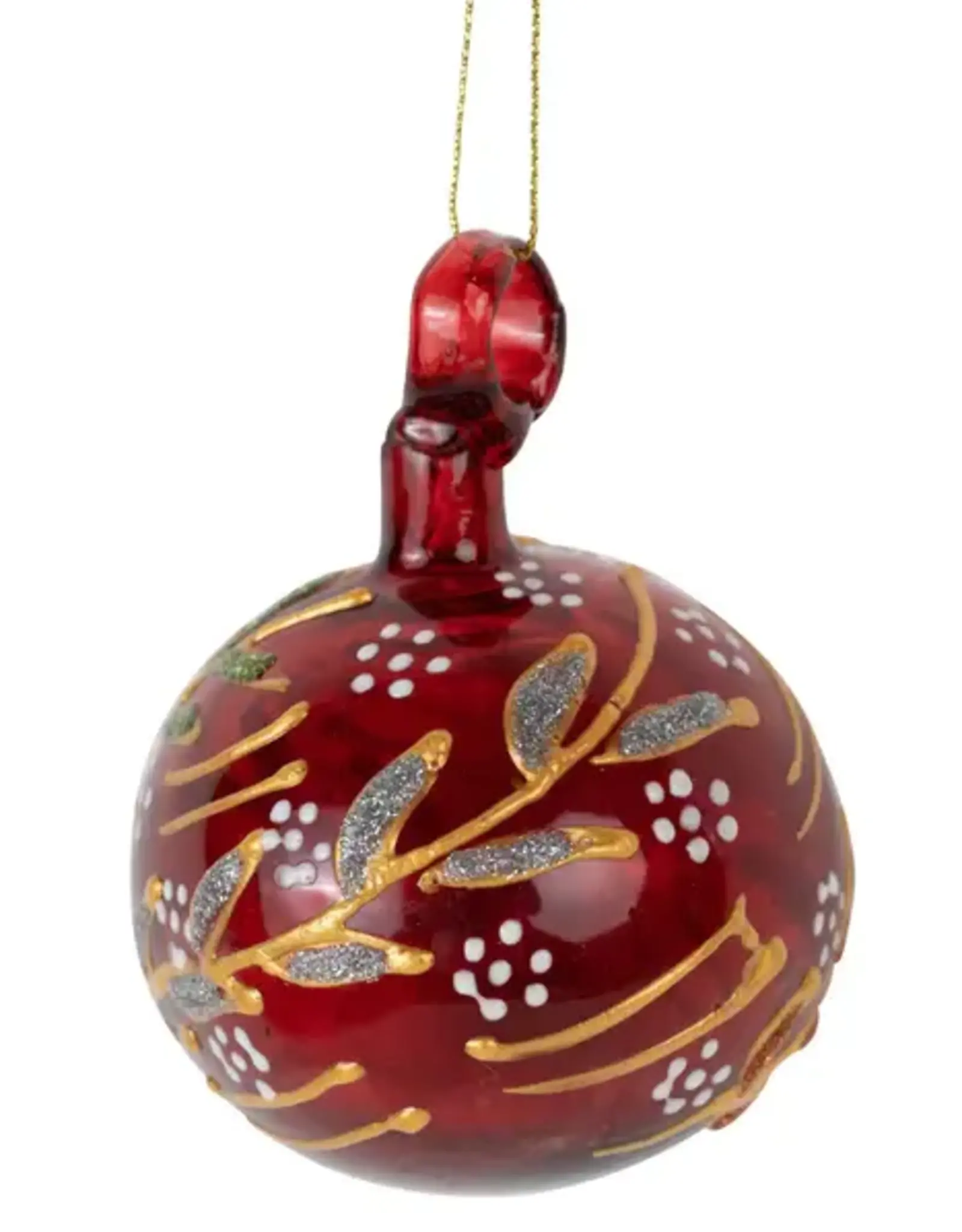 West Bank Firelight Glass Bulb Ornament - West Bank