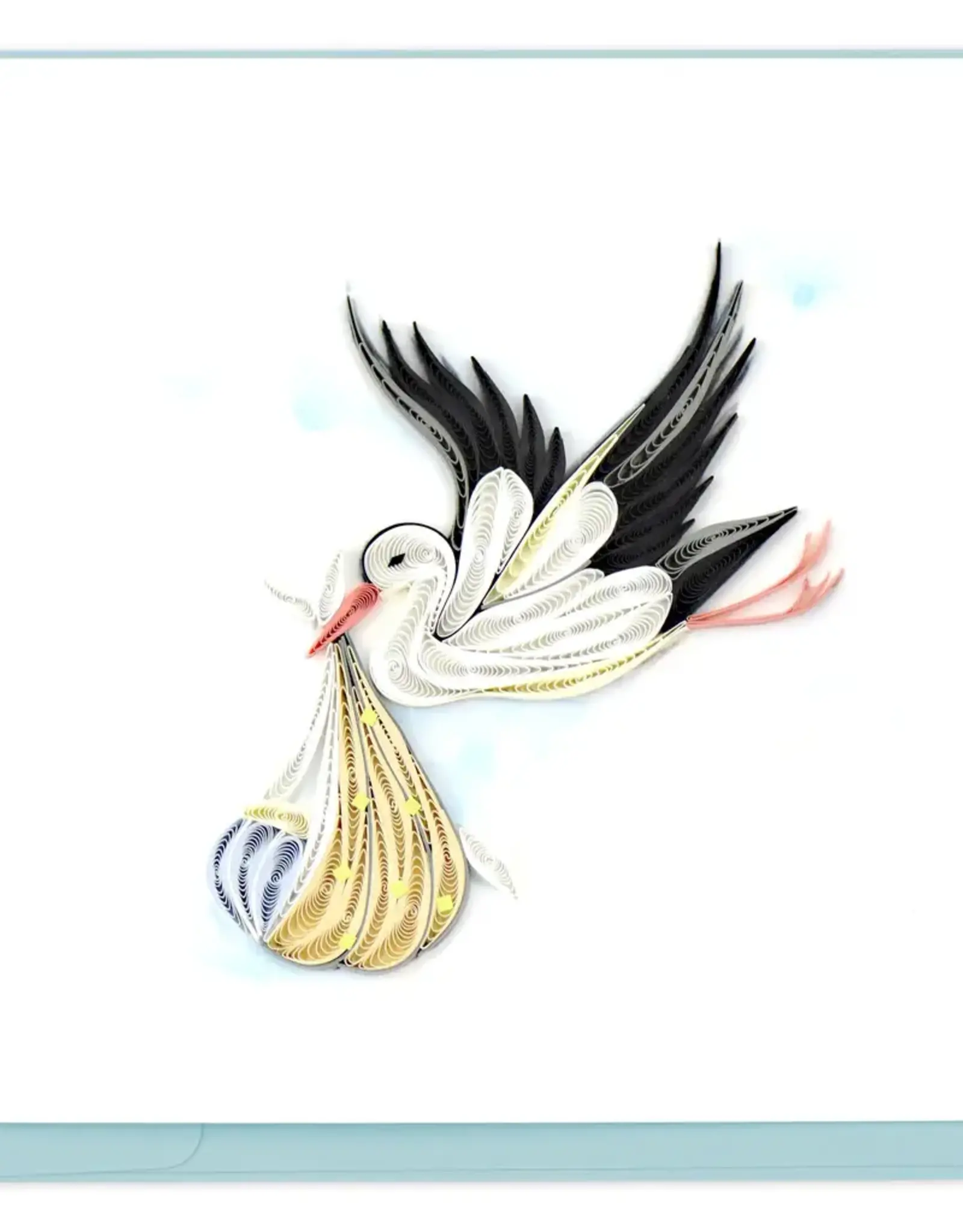 Vietnam Quilling Card Stork - Vietnam