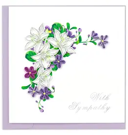 Vietnam Quilling Card Flower Sympathy - Vietnam