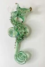 Egypt Ornament Seahorse Green Glass - Egypt