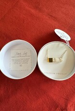 Asia Necklace Courage Light and Gold Mother or Pearl - Asia