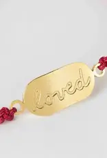 Nepal Affirmation Bracelet - You Are Loved - Nepal