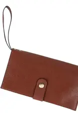 India Wallet Eco Leather Wristlet - India