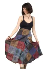 Skirt Patchouli Long Wrap One Size - Nepal