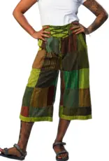 Nepal Pants  Rastra 3/4 Green S - Nepal