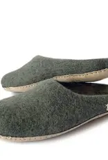 Nepal Slippers Vana Grey Wool - Nepal size 9