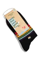 India Quarter Socks That Save LGBTQ Lives M - India