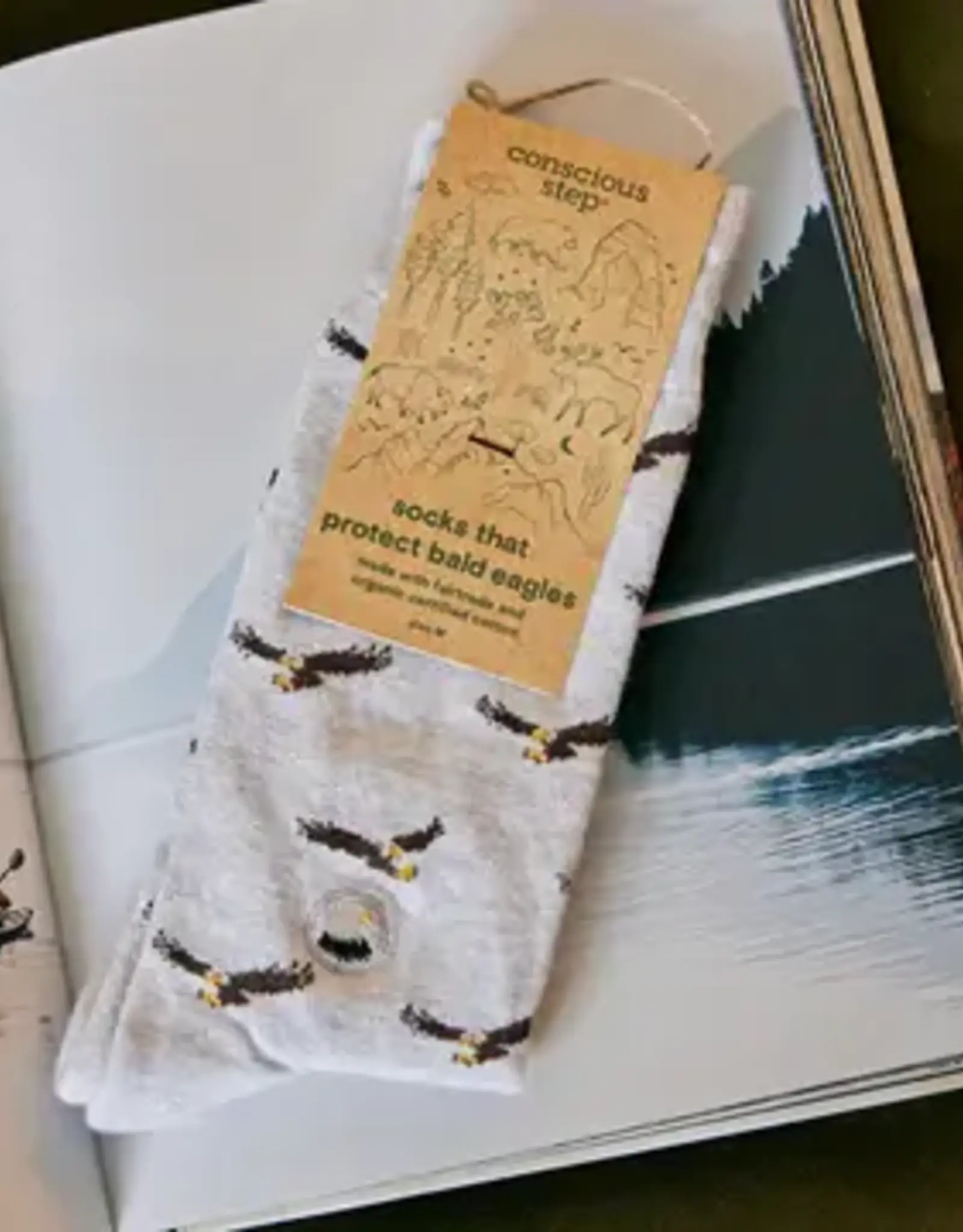 India Socks That Protect Bald Eagles M -India