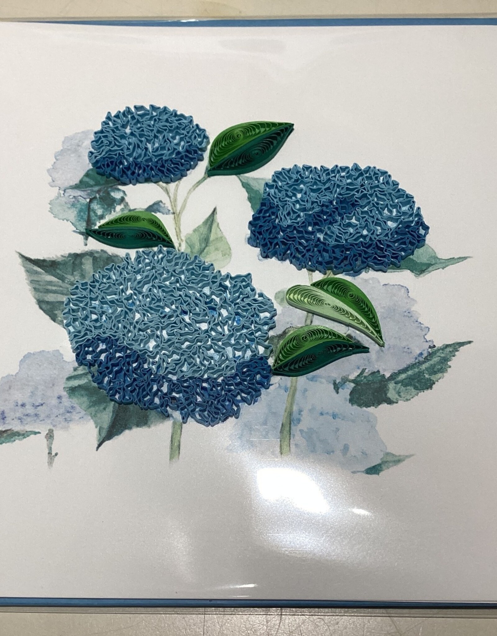 Vietnam Quilling Card Wild Hydrangeas  - Vietnam