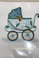 Vietnam Quilling Card Baby Buggy - Vietnam