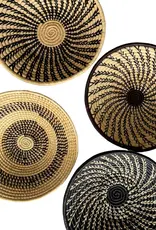 Uganda Basket Woven Sisal, Spiral, Mixed Designs-Uganda Uganda Basket Woven Sisal, Spiral, Mixed Designs-Uganda