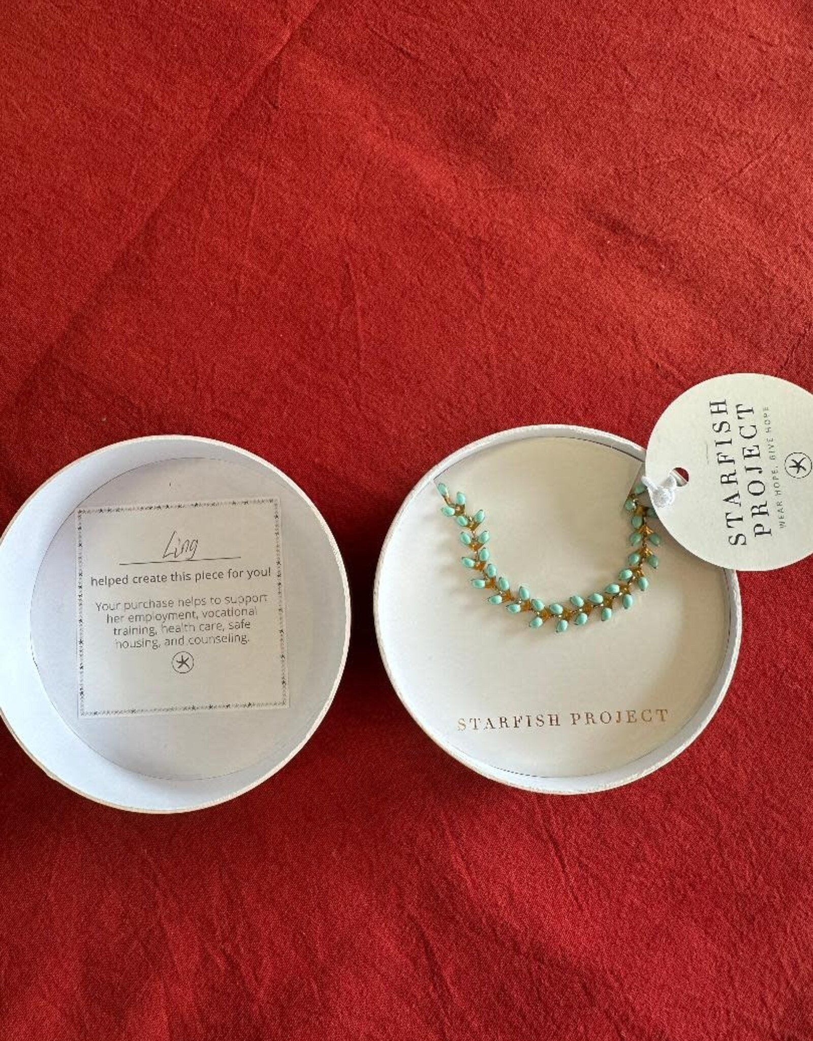 Asia Bracelet Seeds of Hope  Mint -  Asia