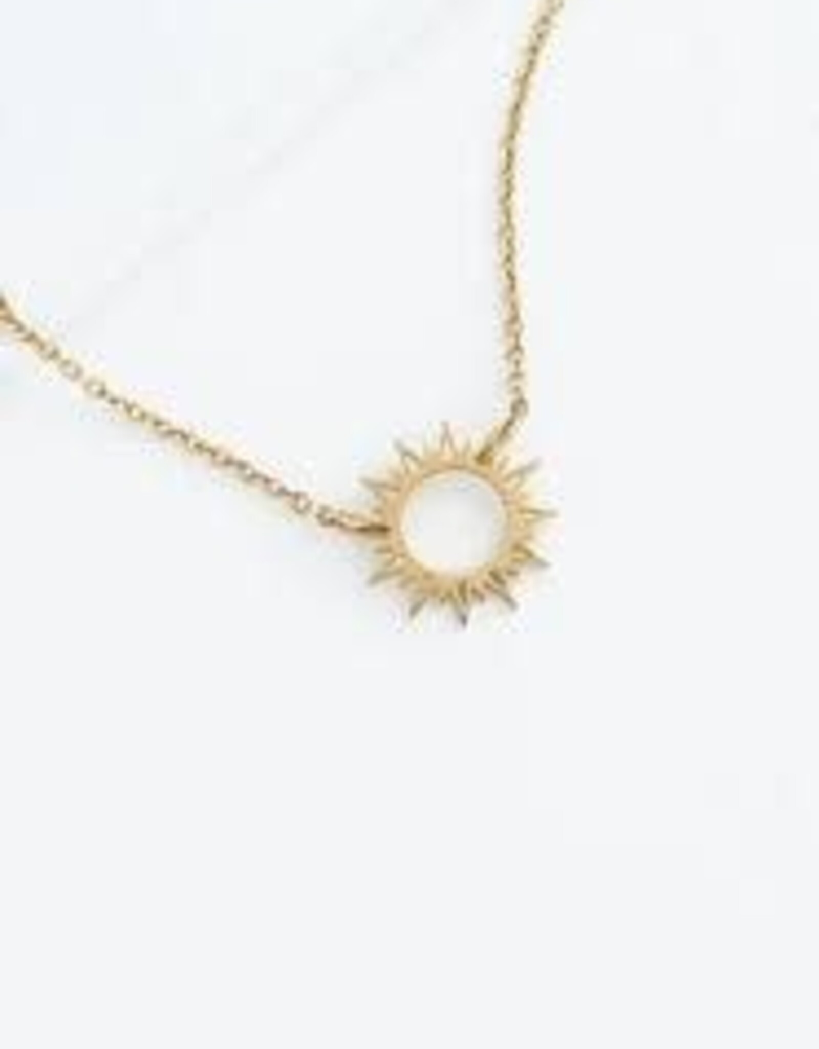 China Necklace Mallory Sun Gold -  China