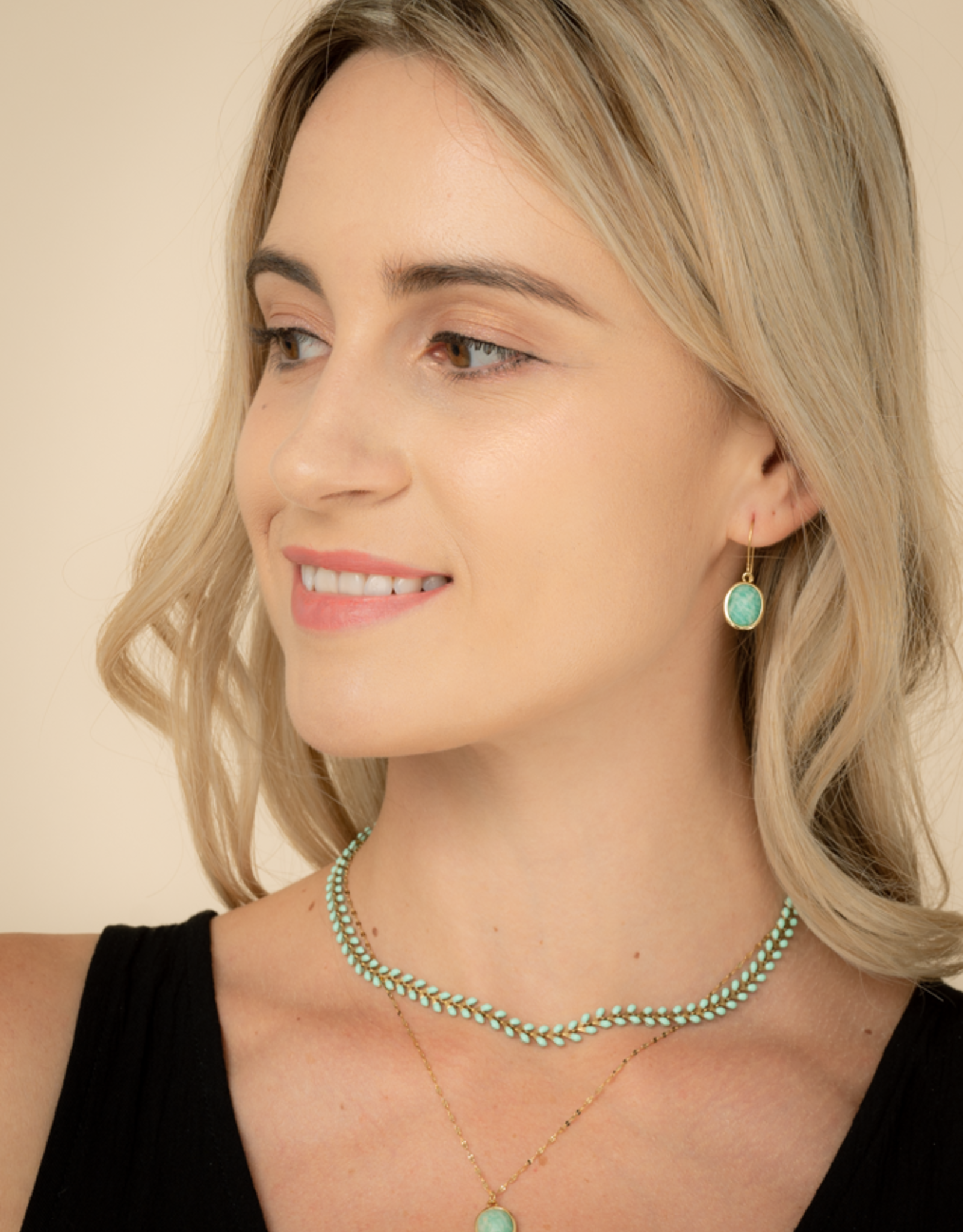 Asia Necklace Seeds of Hope  Mint - Asia