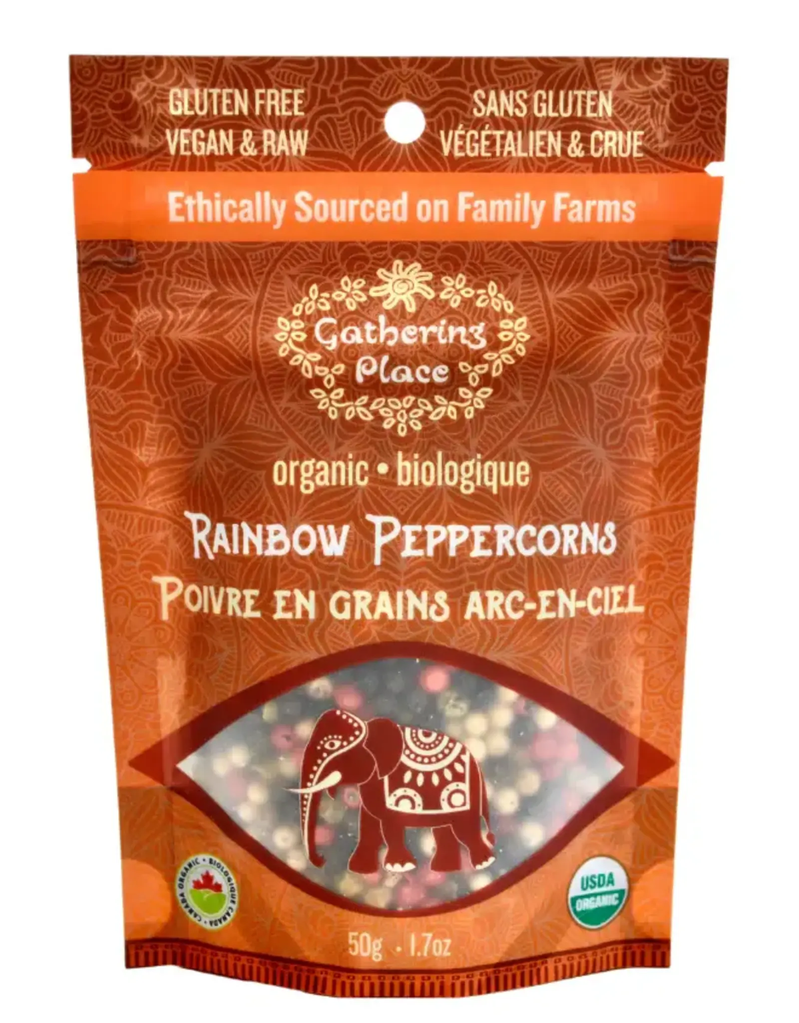 India Rainbow Pepper Organic 50g - India