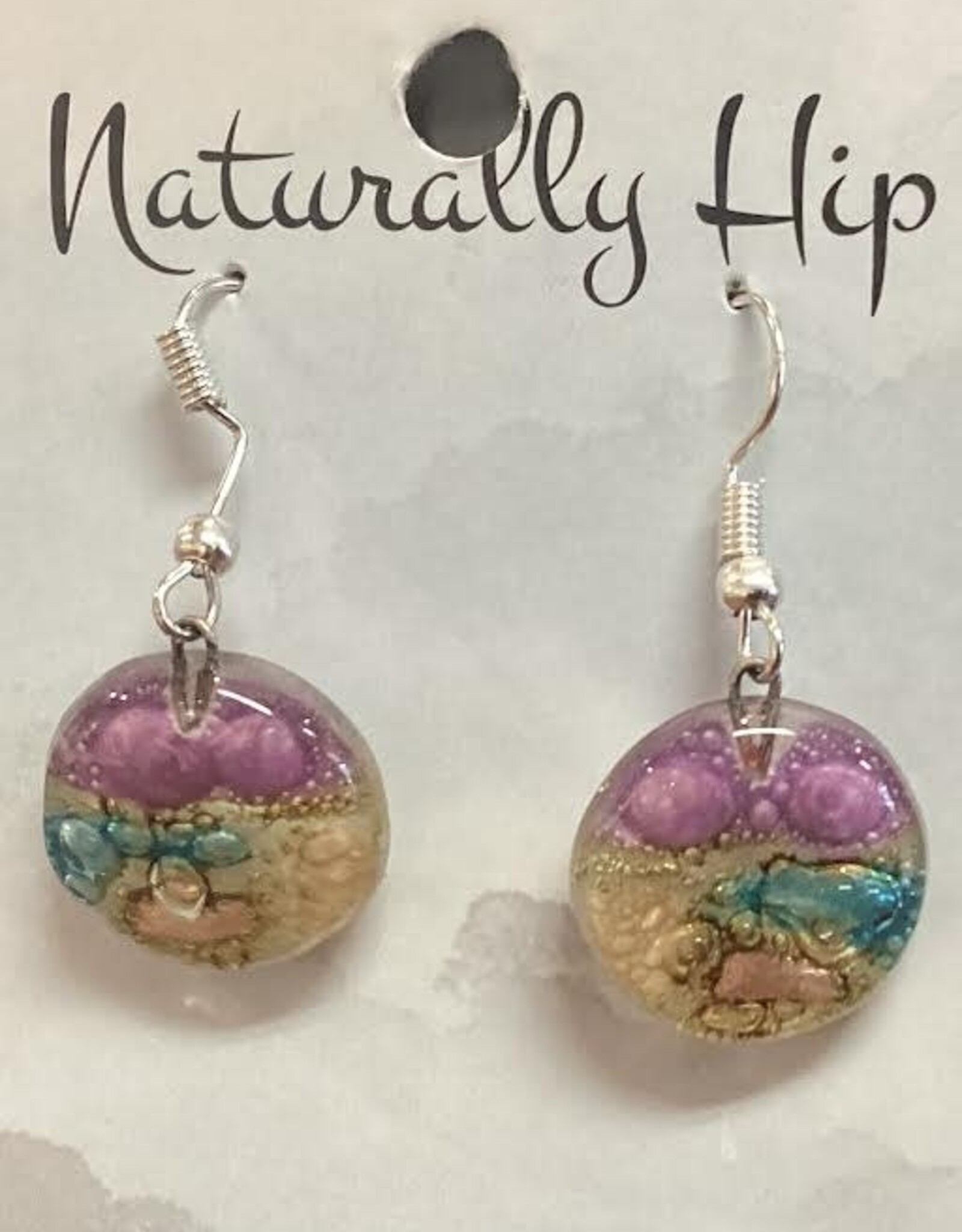 Ecuador Earrings Small Glass Assorted - Ecuador