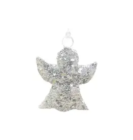Ornament Silver Angel - India