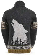 Nepal Sweater Handknit Call of the Wild Blk/Nat - Nepal