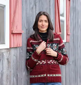 Nepal Sweater Handknit Lumi Ruby - Nepal
