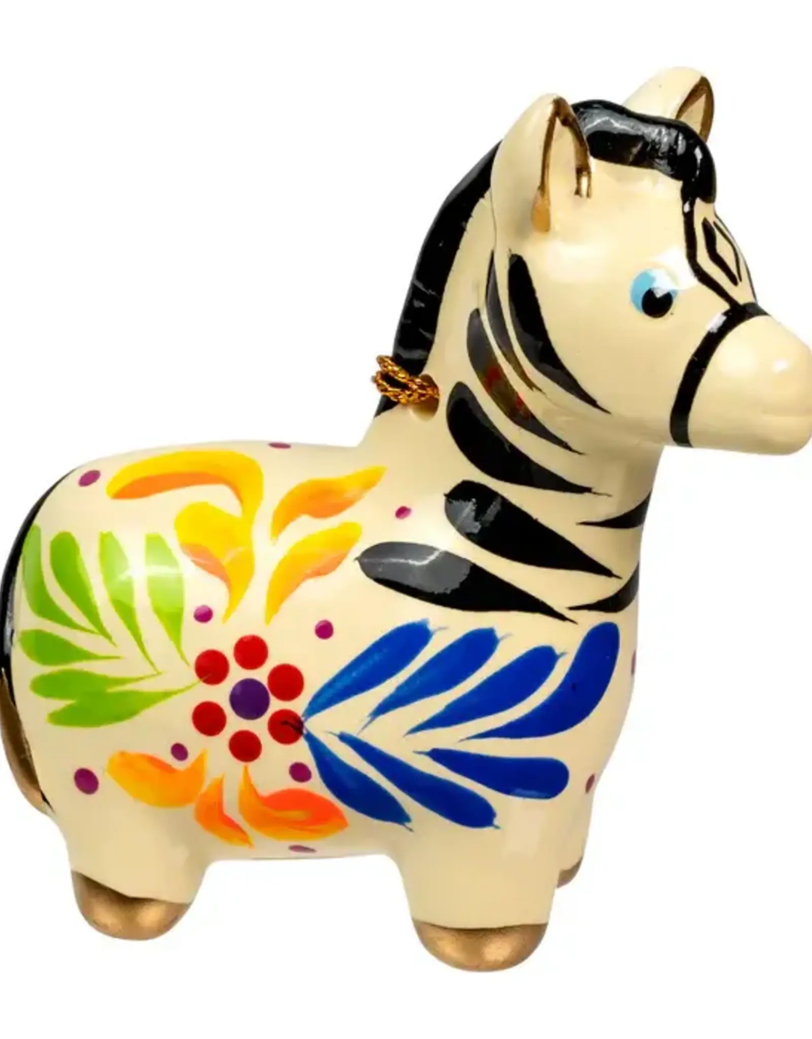 Peru Zebra Ceramic Ornament - Peru