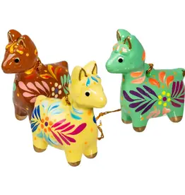 Peru Llama Ceramic Ornament - Peru