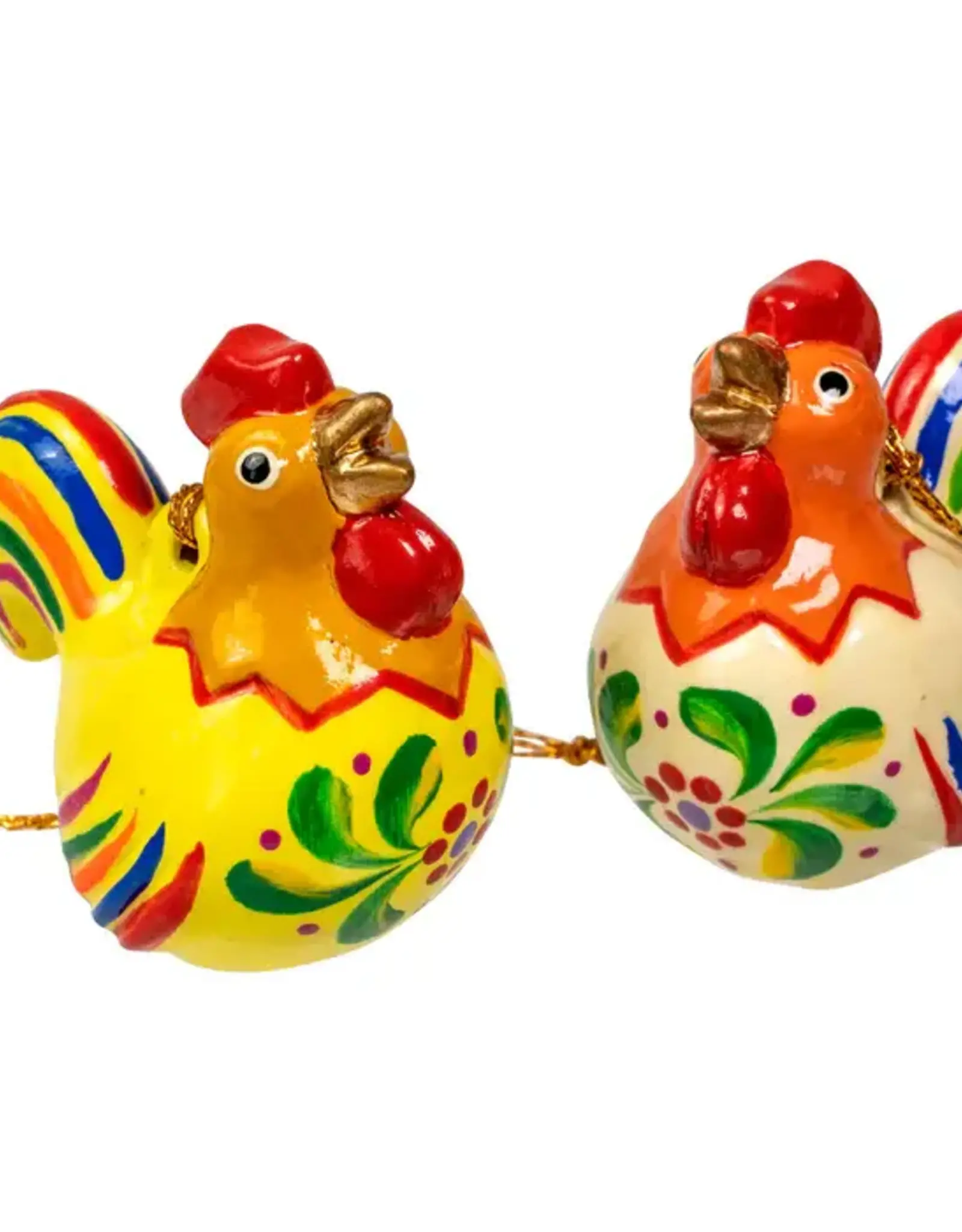 Peru Rooster Ceramic Ornament - Peru