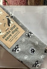 India Socks that Save Dogs Gray M - India