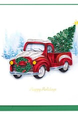 Vietnam Quilling Card Christmas Truck - Vietnam